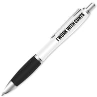 I Work With Cunts Pen